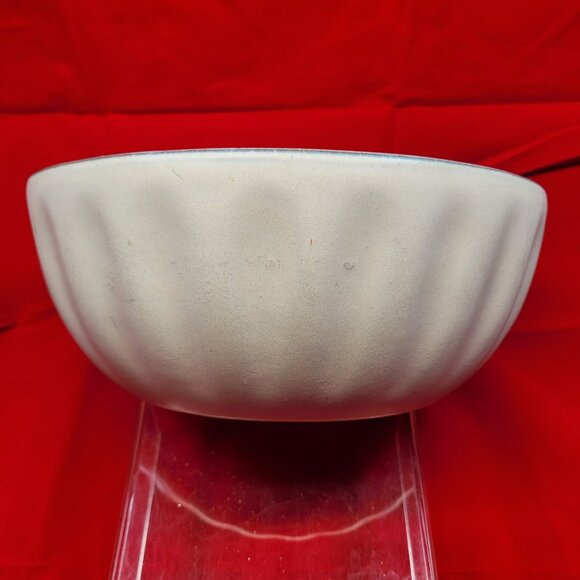 Target Threshold Serving Bowl‎ Terracotta Christmas Winter Snowflake 10 in - Picture 8 of 10